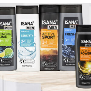 Gels douche 3 en 1 Isana Men