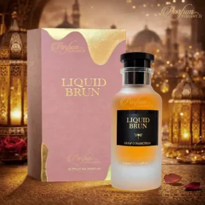 Extrait de Parfum Liquid Brun 100 ml – Parfum Oriental Ambré Mixte – Gulf Fragrance Liquid Brun Gulf Fragrance