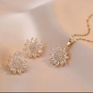 Ensemble de bijoux de luxe femme