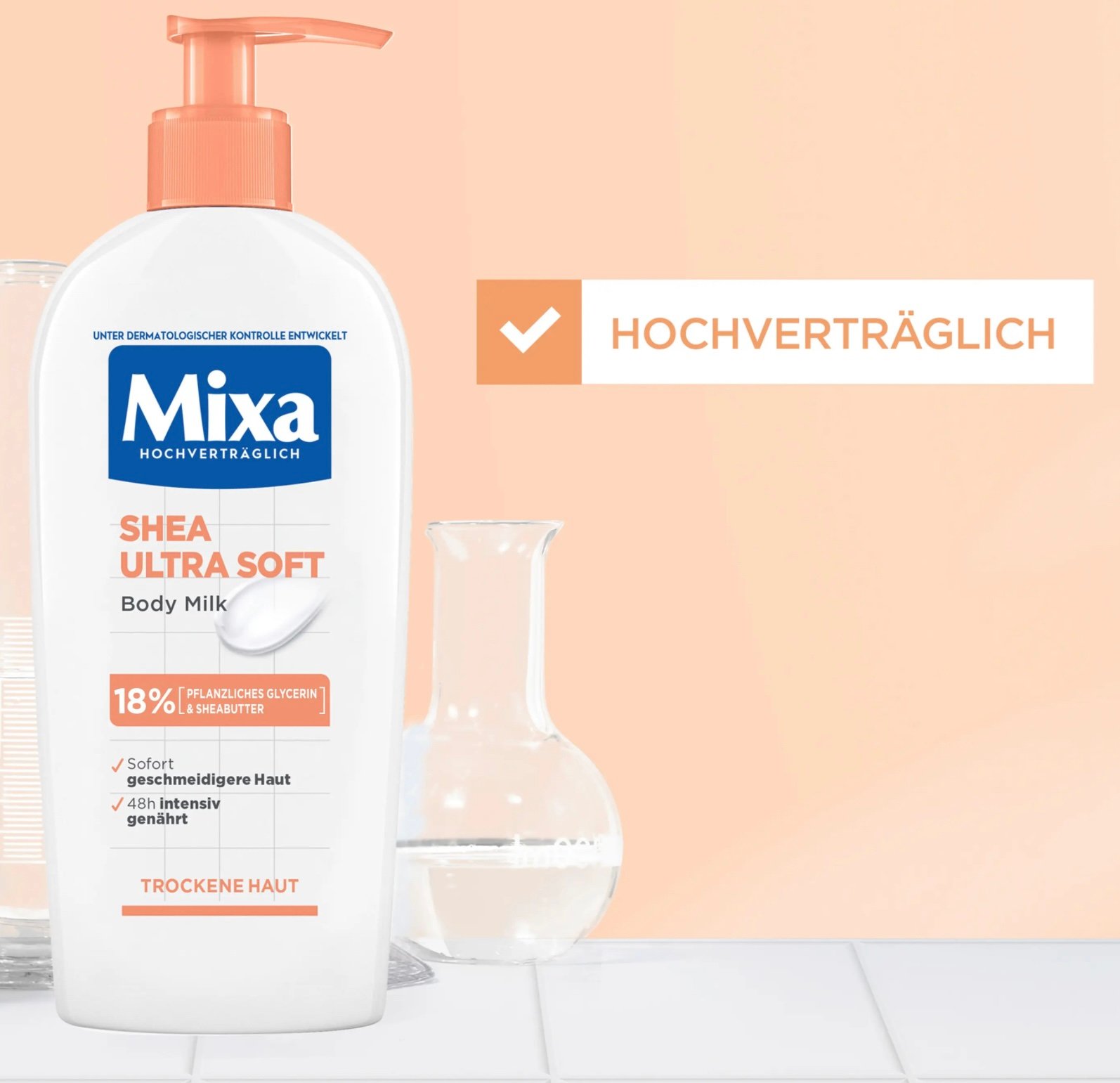 Mixa Lait de corps Shea Ultra Soft