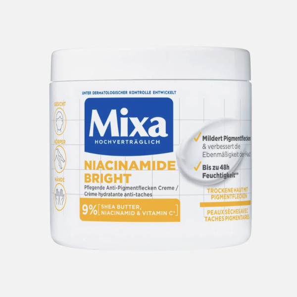 Crème Mixa niacinamide bricht