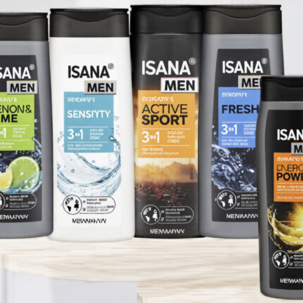 Gels douche 3 en 1 Isana Men