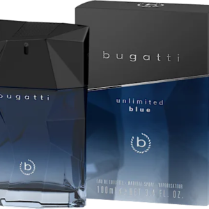 parfum bugatti homme "unlimited blue" 100 ml I Eau de toilette homme au citron, pastèque, bois de santau & bois de cèdre I Renif, dynamique & moderne I Parfum aromatique-aquatique pour homm