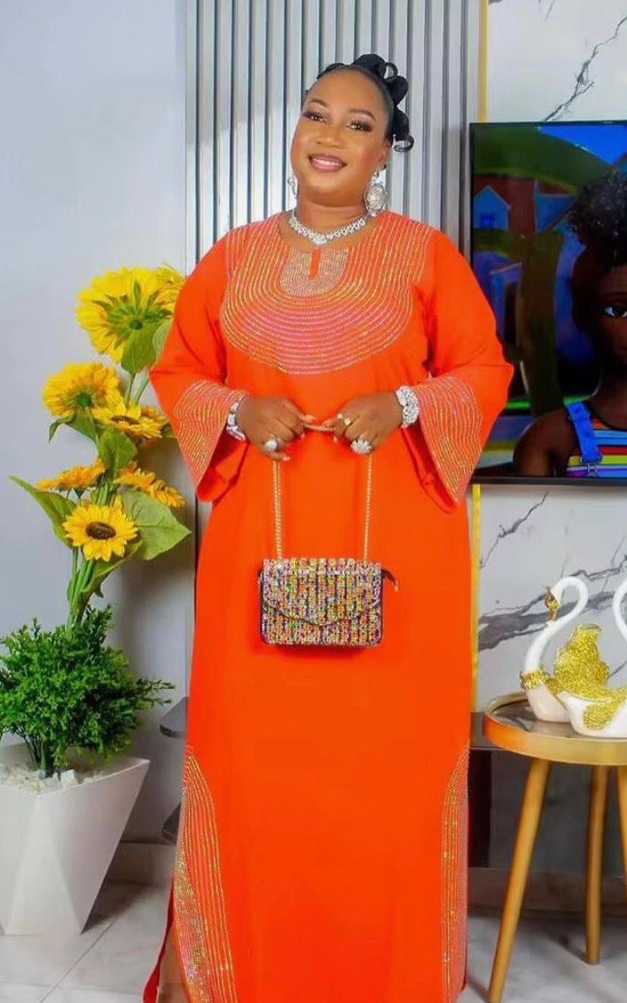 Nouvelles robes africaines mode long kimono strass enduit africain traditionnel cape africaine robe africaine vêtements africains robe femme africaine – Image 8