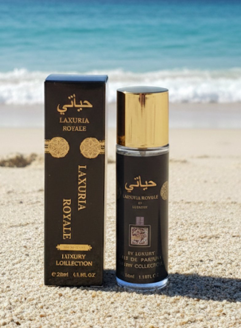 Il s'agit d'une bouteille de 35 ml de Laxuria par Luxury Eau de Parfum – Image 3