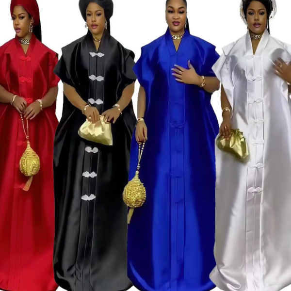 Boubou Femme Élégance Vêtements africains