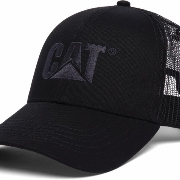 CAT Casquette unisexe Logo surélevé Casquette en maille