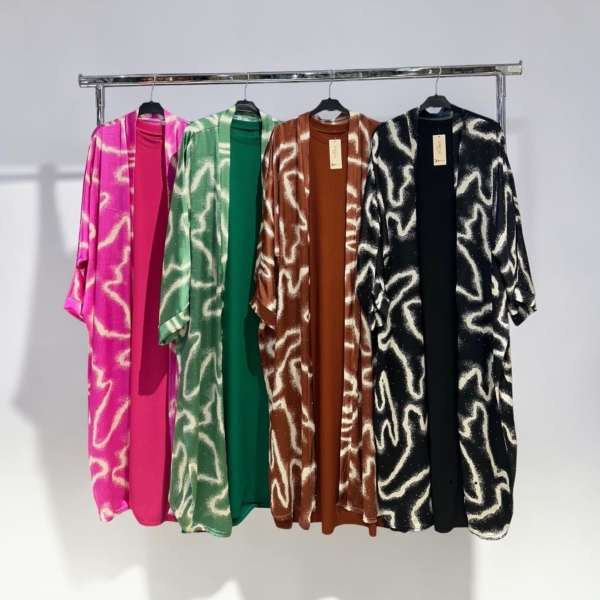 ABAYA en soie Importation