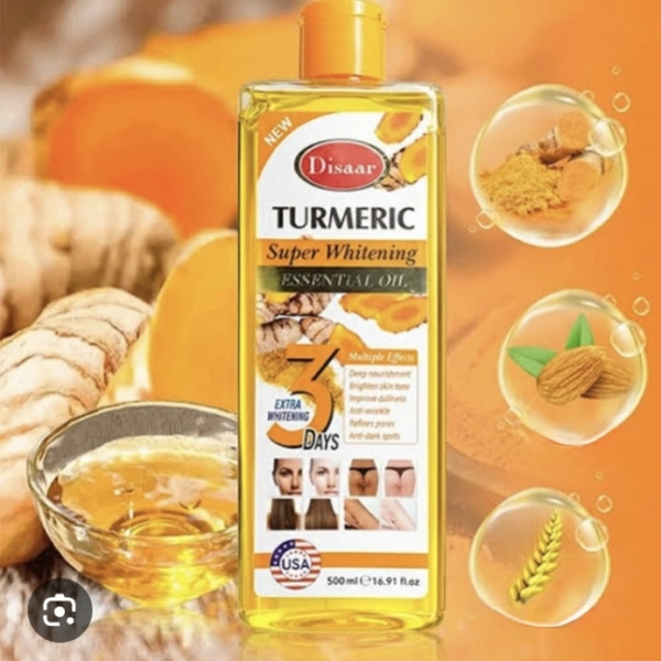 Huile essentielle super éclaircissante au curcuma Disaar - 500ml